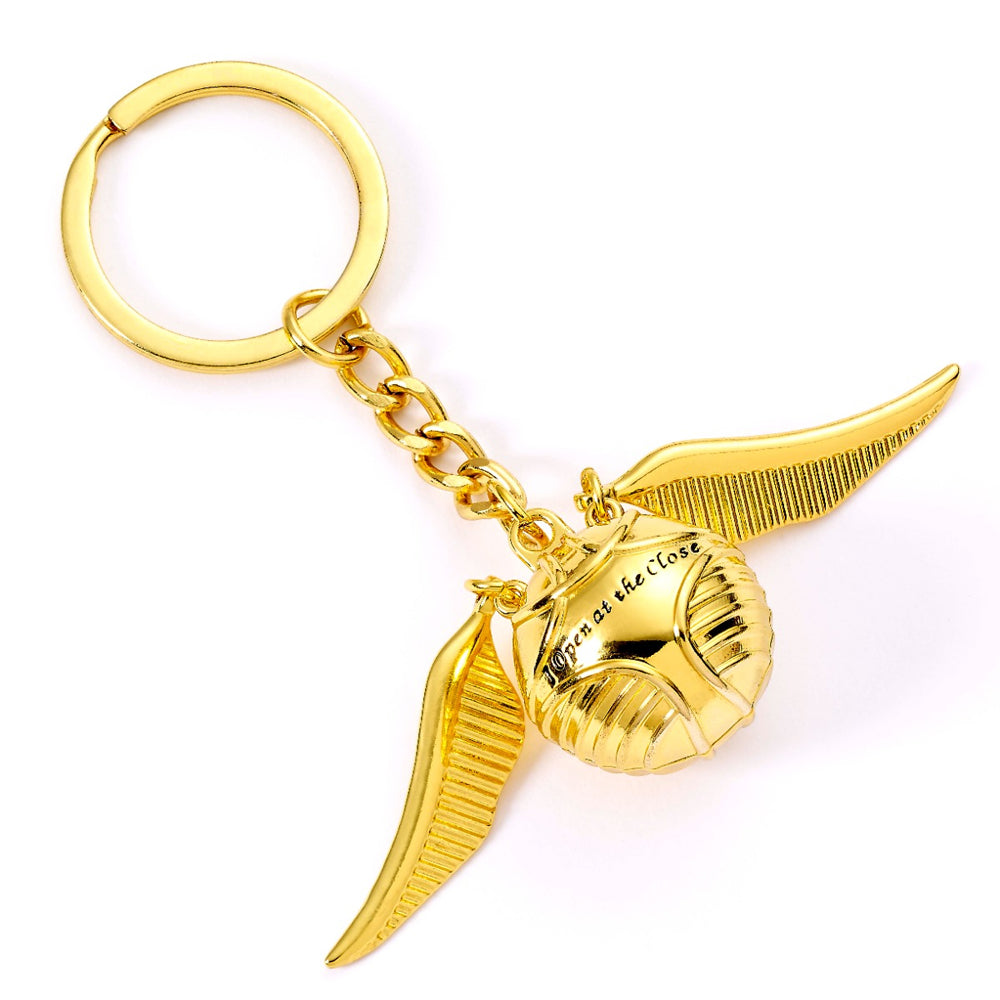 Harry Potter 3D Metal Keyring Golden Snitch - Buy Keyrings at GiftMasters.co.uk