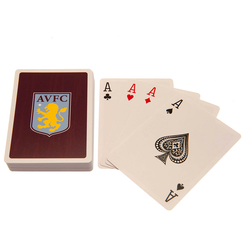 Aston Villa FC Playing Cards - Buy General at GiftMasters.co.uk