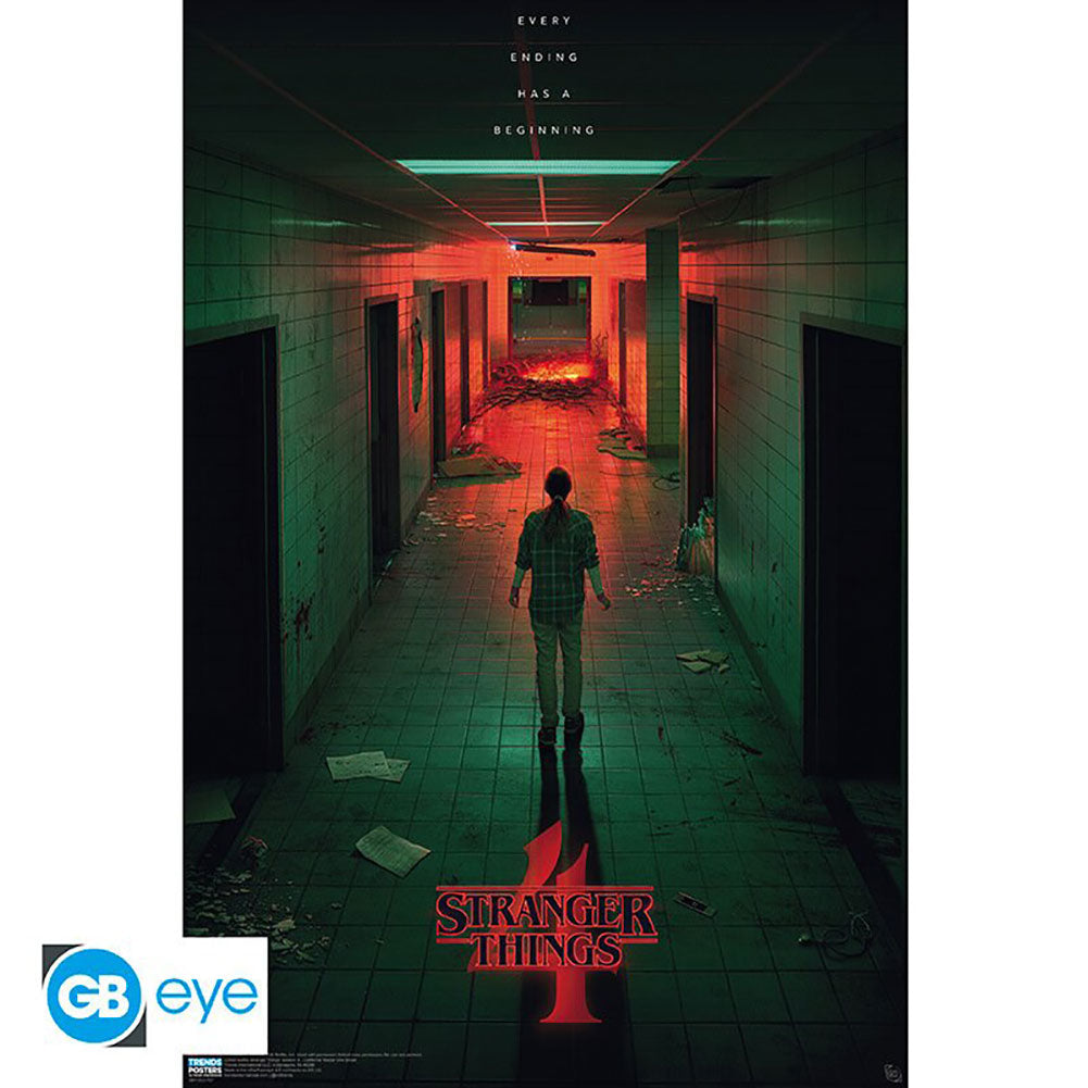 Stranger Things 4 Poster Hawkins Lab 61 - Buy Posters at GiftMasters.co.uk