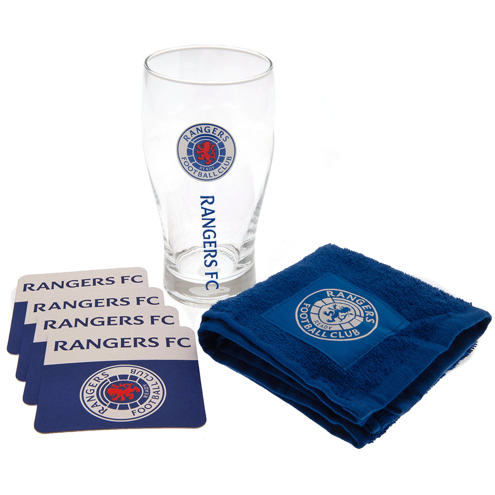 Rangers FC Mini Bar Set - Buy Bar Sets at GiftMasters.co.uk