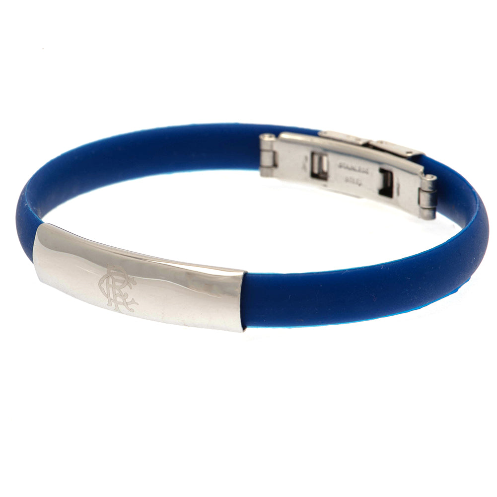 Rangers FC Colour Silicone Bracelet - Buy Silicone at GiftMasters.co.uk