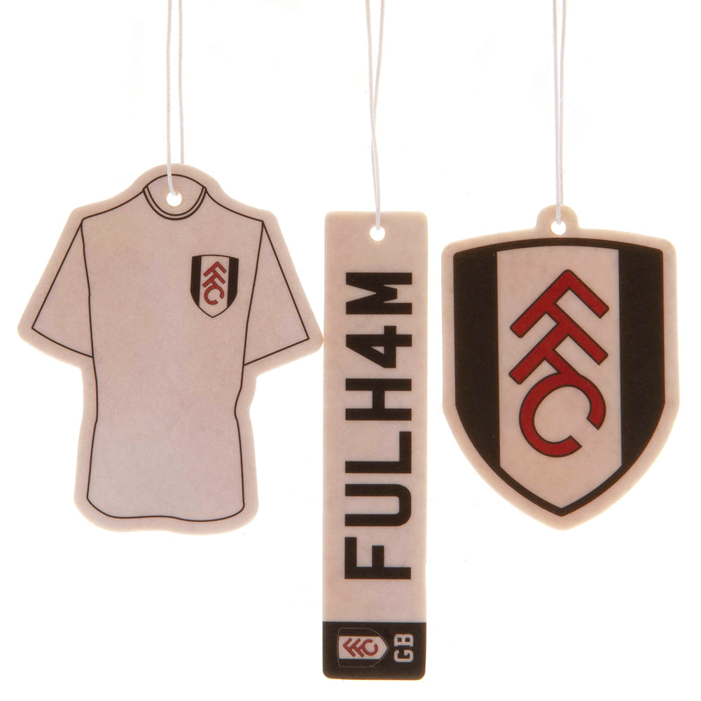 Fulham FC 3pk Air Freshener - Buy Air Fresheners at GiftMasters.co.uk