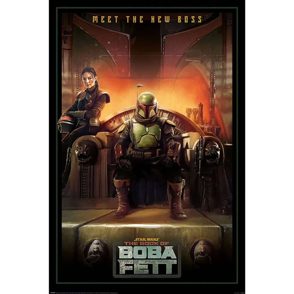 Star Wars: The Book of Boba Fett Poster Dark 281 - Buy Posters at GiftMasters.co.uk