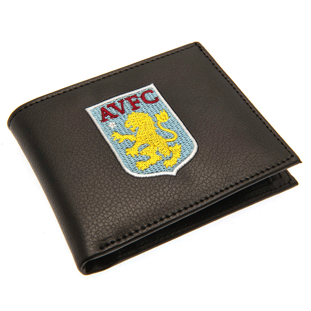 Aston Villa FC Embroidered Wallet - Buy Wallets & Purses at GiftMasters.co.uk