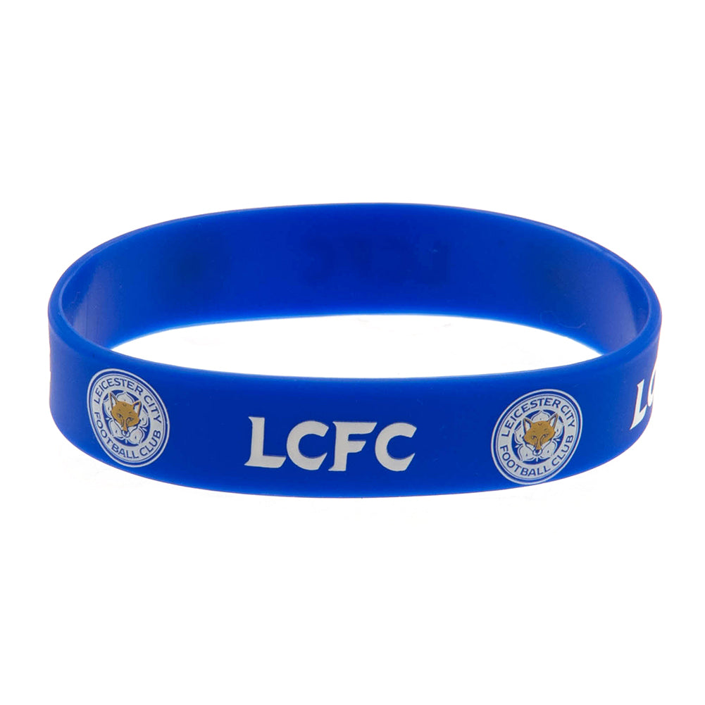 Leicester City FC Silicone Wristband - Buy Wristbands at GiftMasters.co.uk