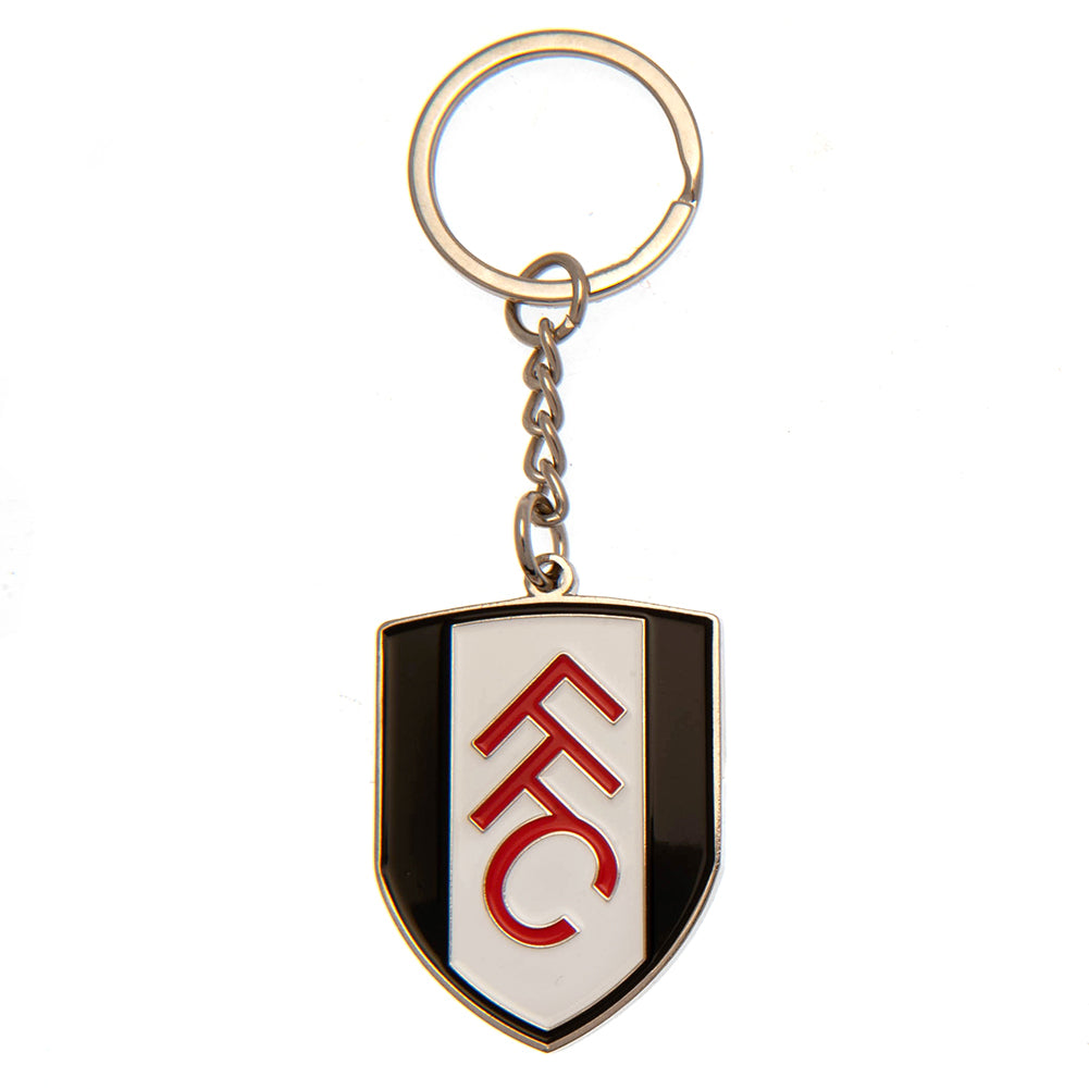 Fulham FC Crest Keyring - Buy  at GiftMasters.co.uk