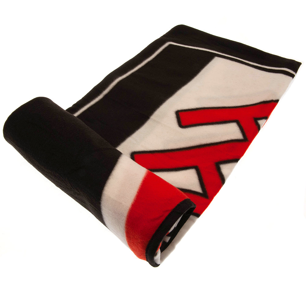 Fulham FC Pulse Fleece Blanket - Buy Blankets at GiftMasters.co.uk