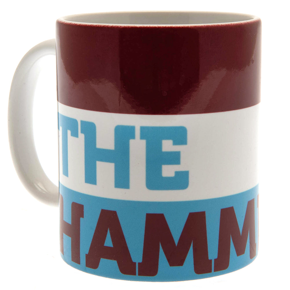 West Ham United FC Hammers Mug - Buy Standard Mugs at GiftMasters.co.uk
