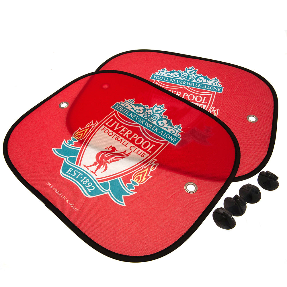 Liverpool FC Car Sunshades - Buy Mats & Shades at GiftMasters.co.uk