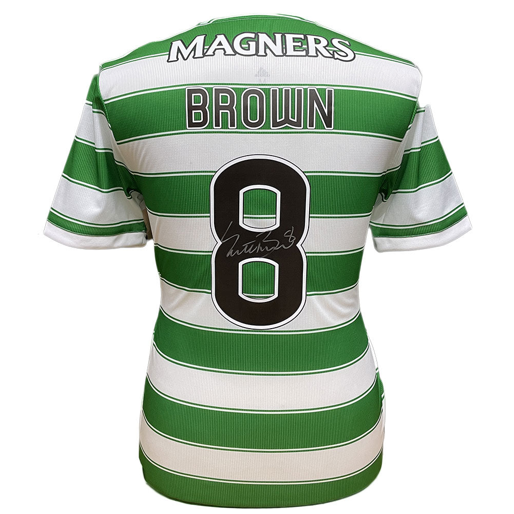 Celtic FC Brown Signed Shirt - Buy Shirts at GiftMasters.co.uk