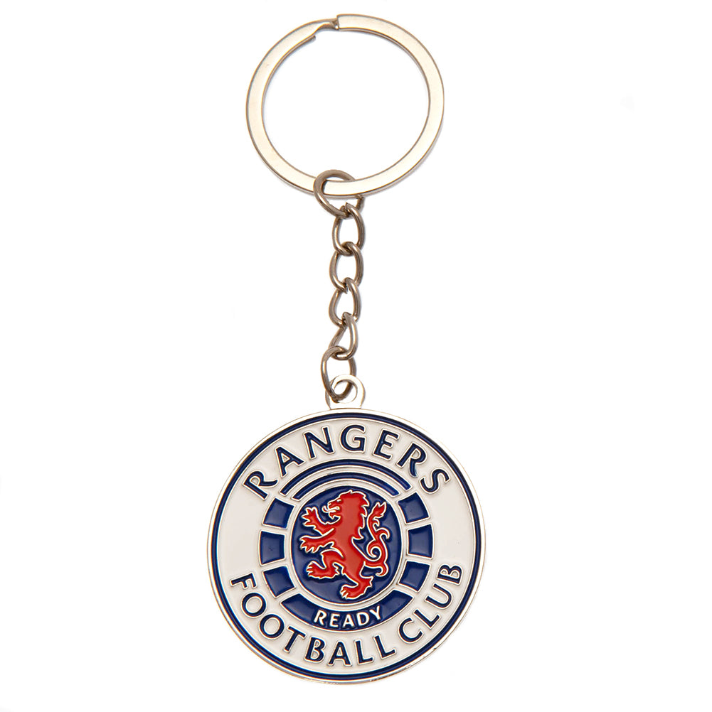 Rangers FC Ready Crest Keyring - Buy  at GiftMasters.co.uk