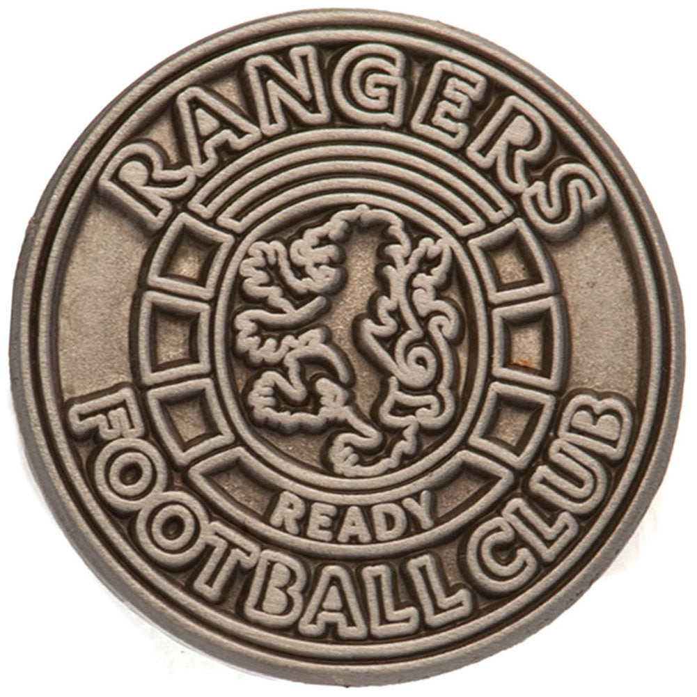 Rangers FC Antique Silver Ready Crest Badge - Buy Badges at GiftMasters.co.uk