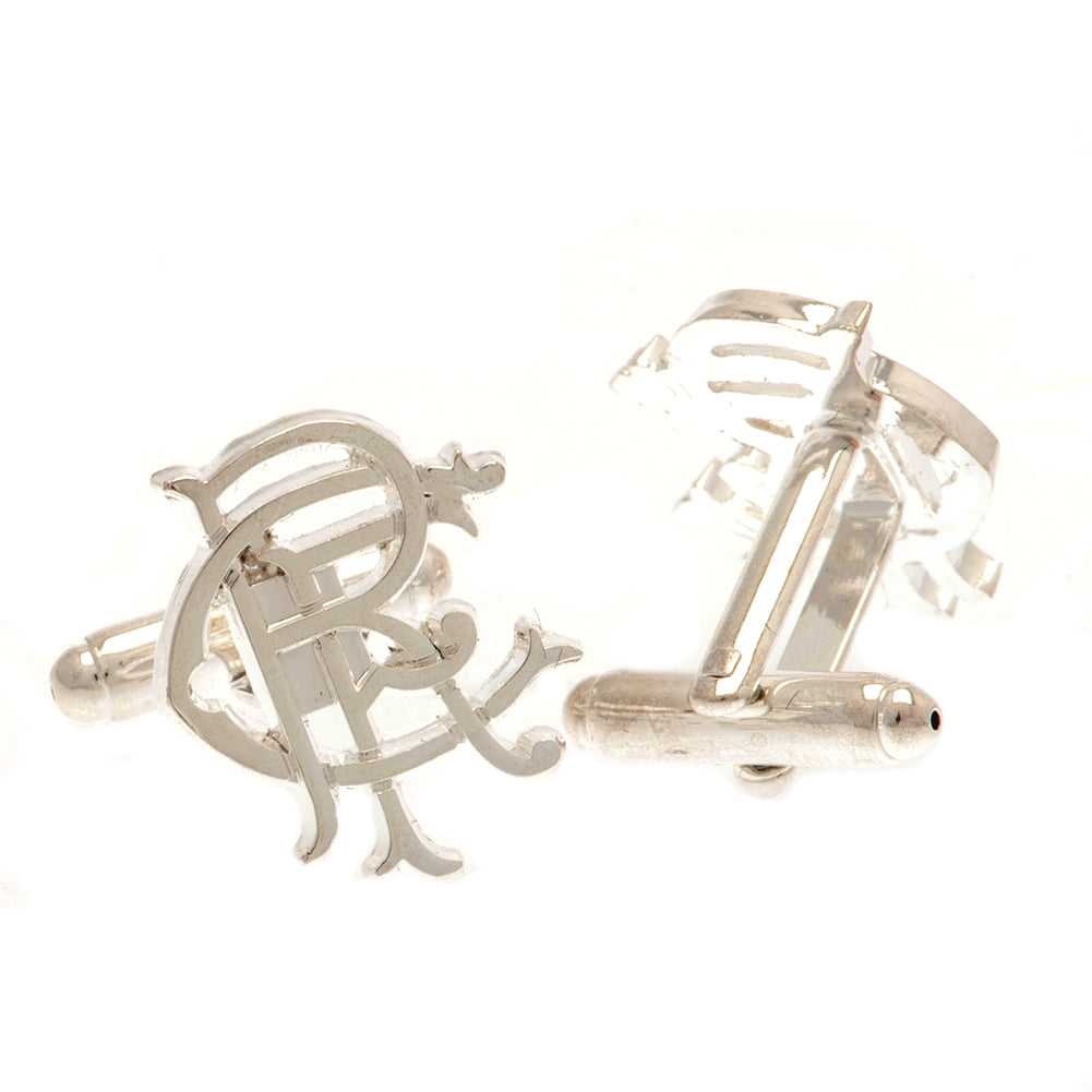 Rangers FC Silver Plated RFC Cufflinks - Buy Cufflinks at GiftMasters.co.uk