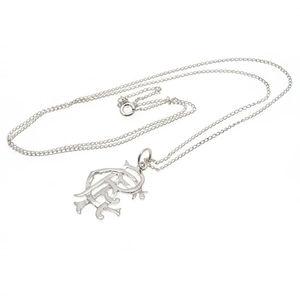 Rangers FC Sterling Silver Pendant & Chain