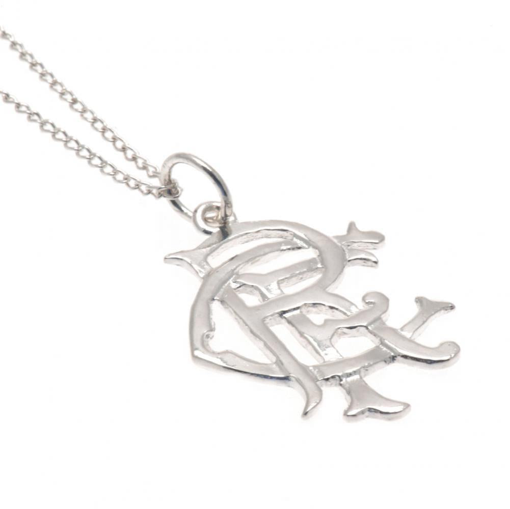 Rangers FC Sterling Silver Pendant & Chain - Buy Sterling Silver at GiftMasters.co.uk