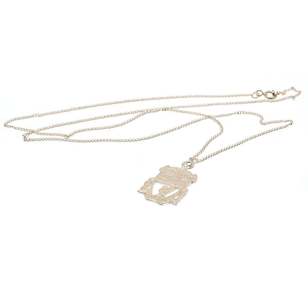 Liverpool FC Sterling Silver Pendant & Chain CR