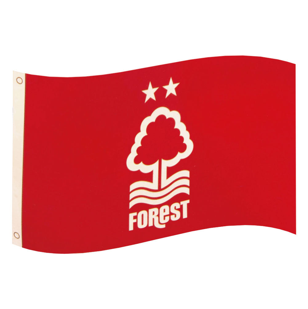 Nottingham Forest FC Core Crest Flag - Buy  at GiftMasters.co.uk