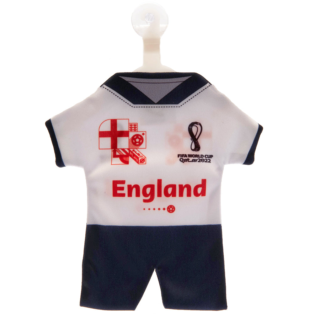 FIFA World Cup Qatar 2022 England Mini Kit - Buy Hang Ups & Stickers at GiftMasters.co.uk