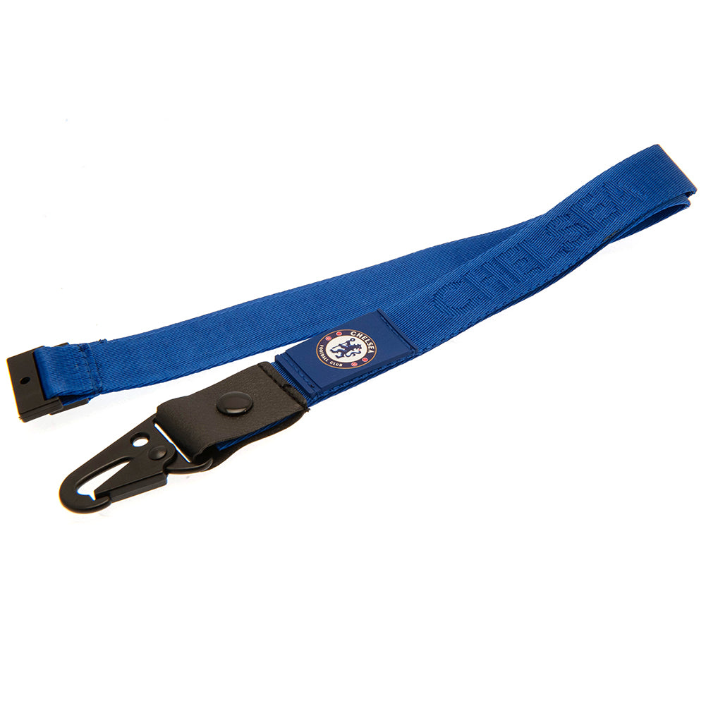 Chelsea FC Deluxe Lanyard - Buy  at GiftMasters.co.uk