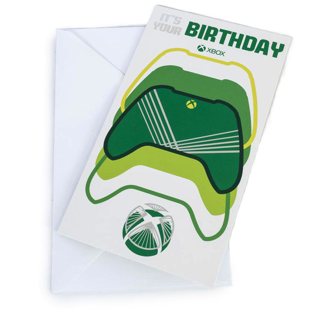 Xbox Birthday Card - Buy Cards & Gift Wrap at GiftMasters.co.uk
