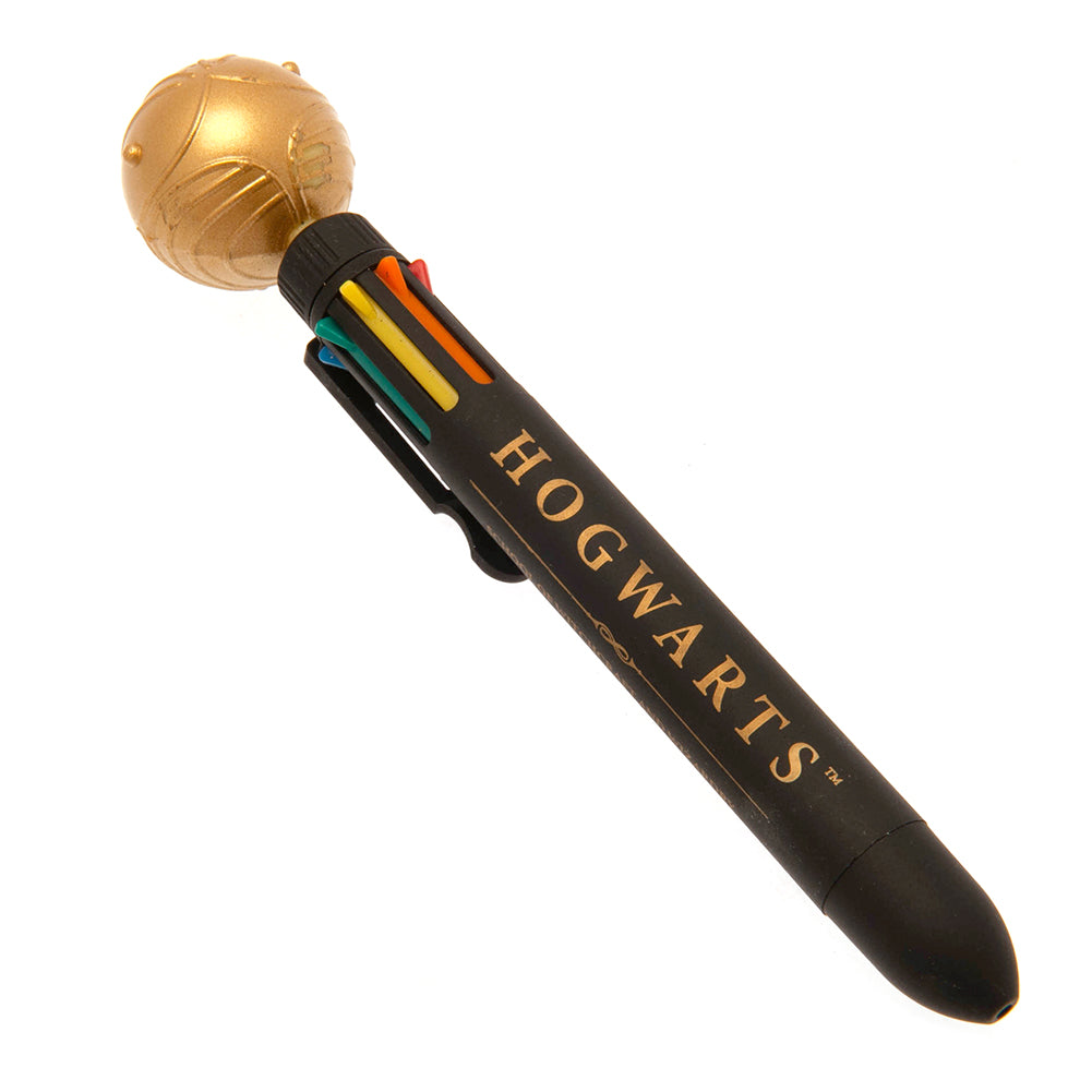 Harry Potter Multi Coloured Pen Golden Snitch - Buy Pens & Pencils at GiftMasters.co.uk