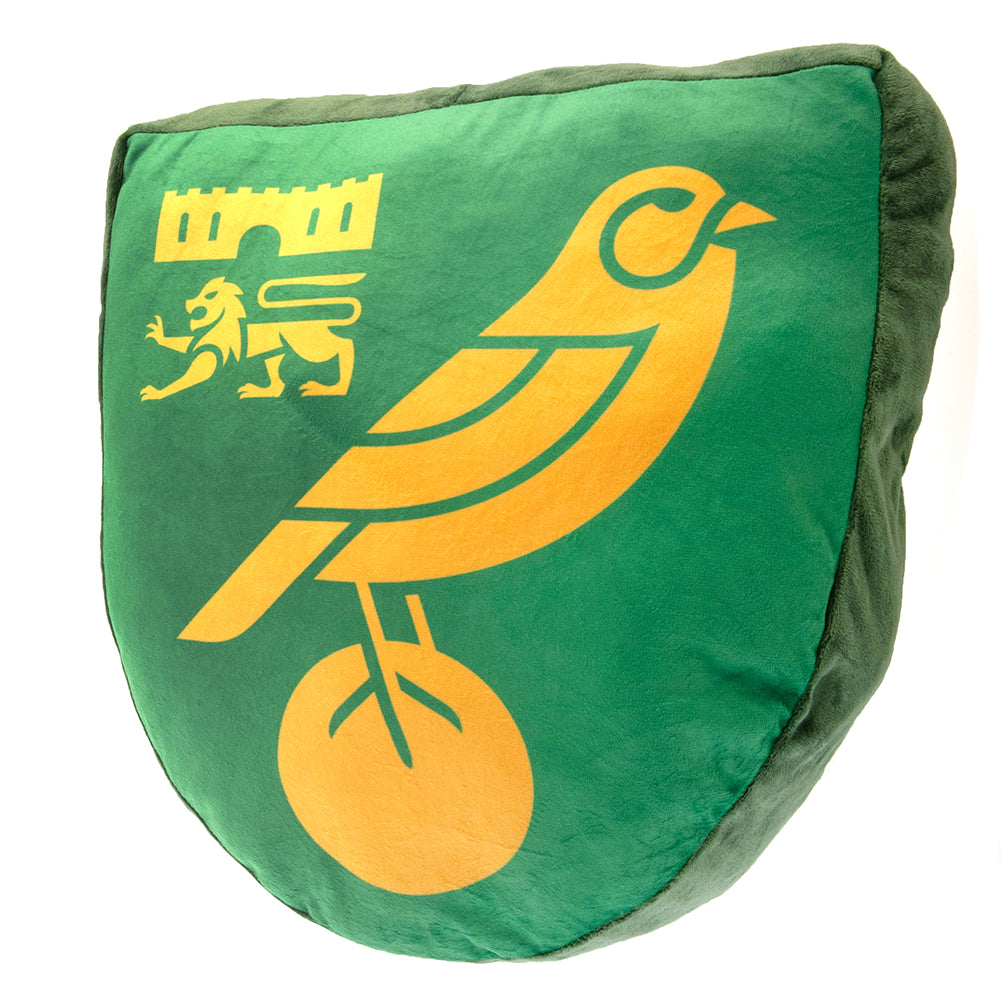 Norwich City FC Crest Cushion - Buy Cushions at GiftMasters.co.uk