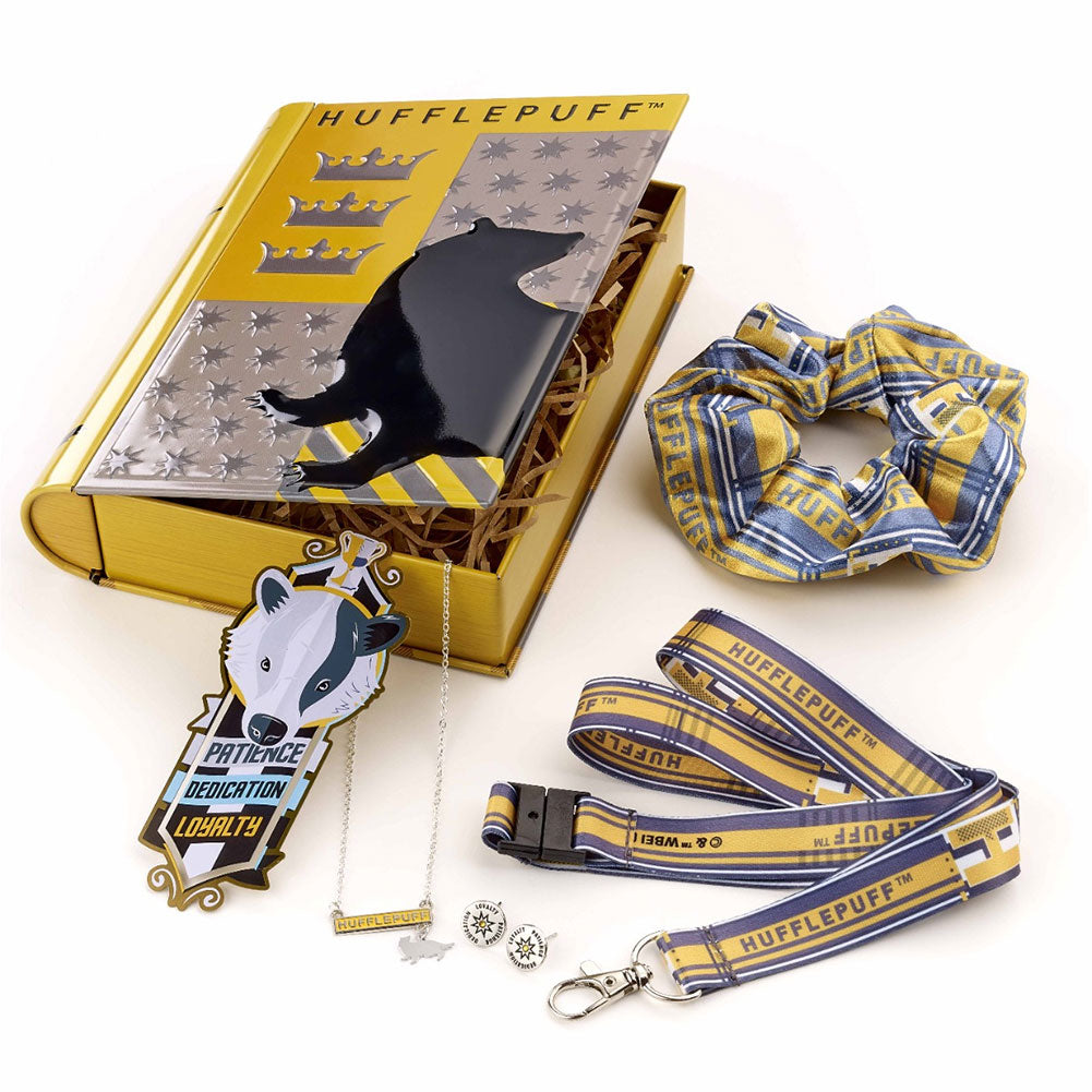 Harry Potter Luxury Gift Tin Hufflepuff - Buy Neckwear at GiftMasters.co.uk