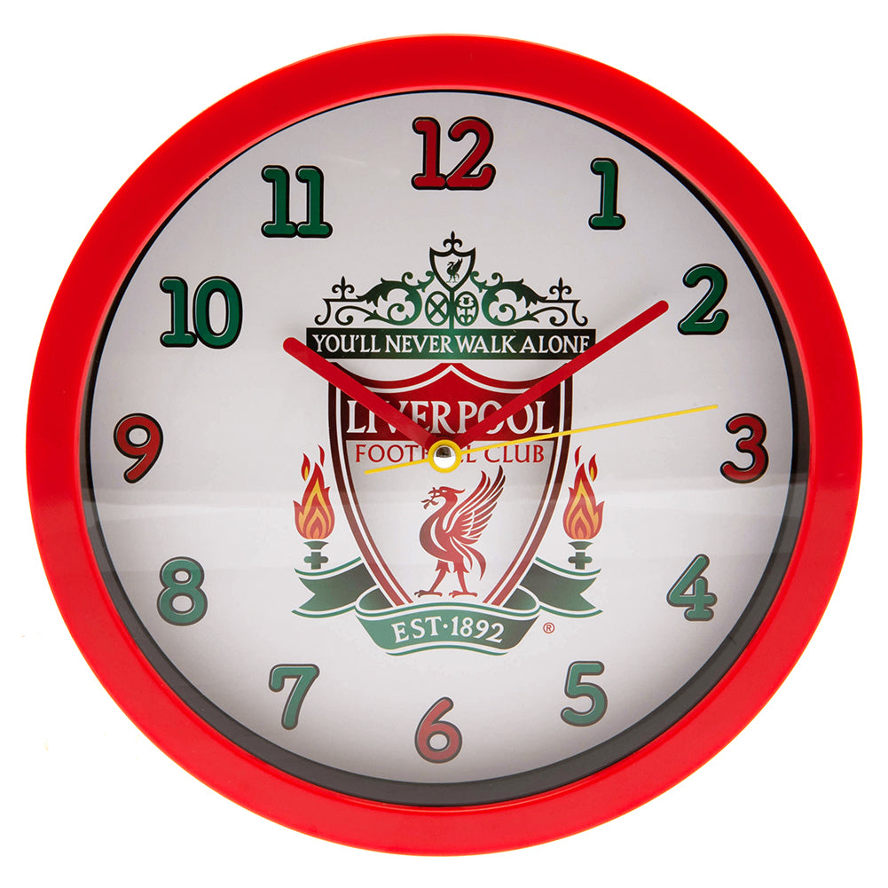 Liverpool FC Wall Clock - Buy Clocks at GiftMasters.co.uk