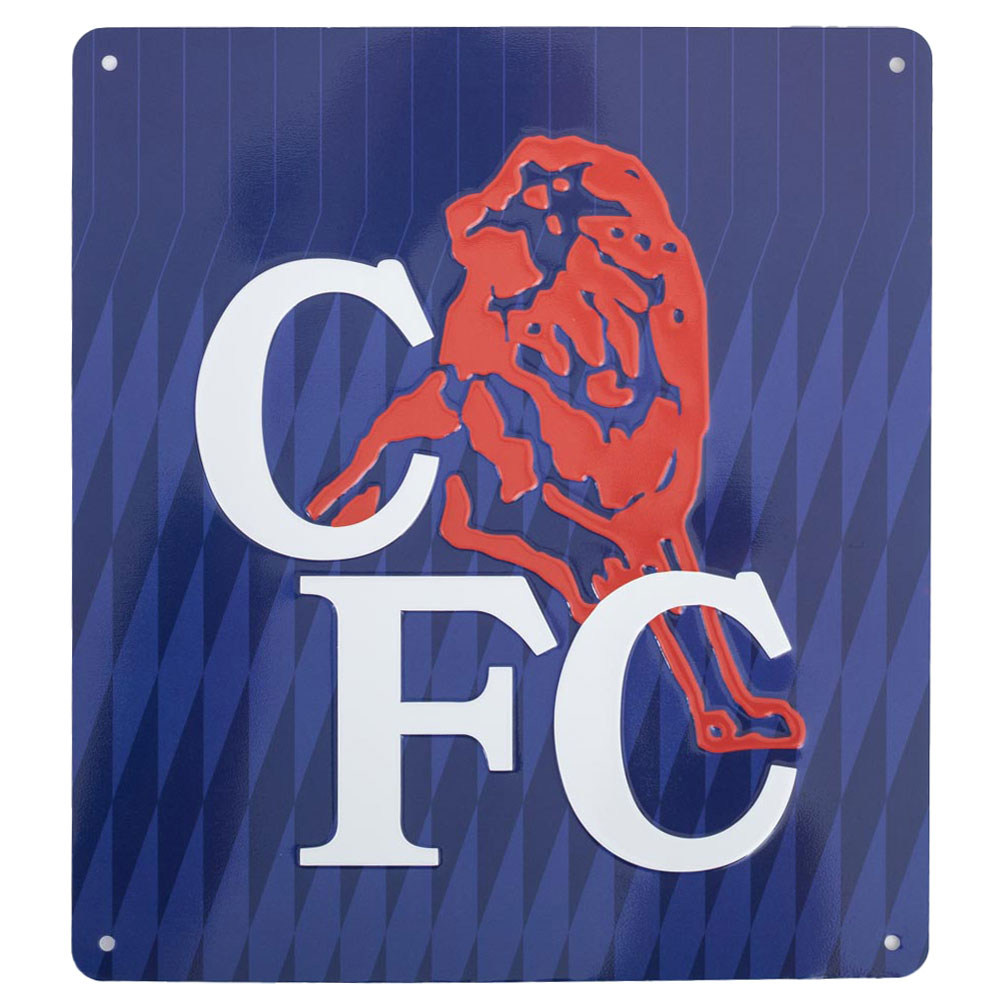 Chelsea FC 1990 Retro Sign - Buy  at GiftMasters.co.uk