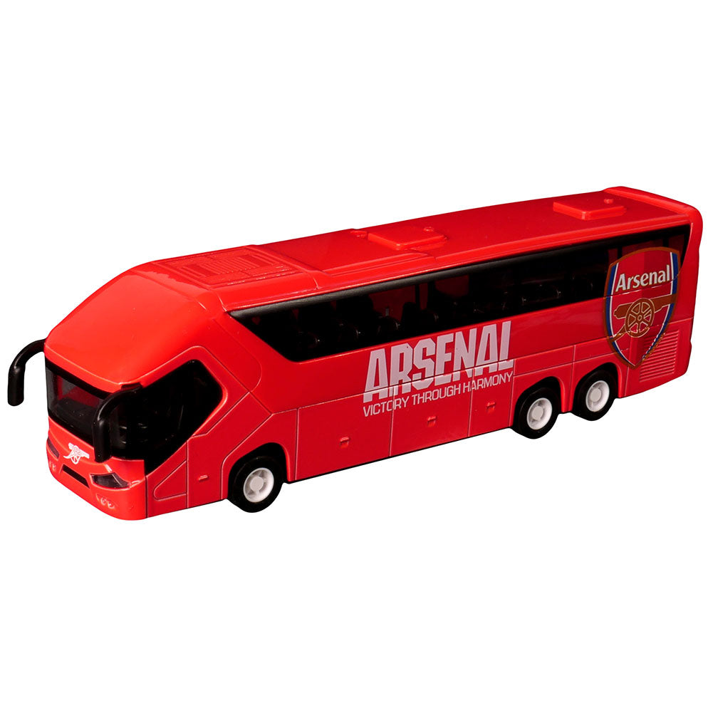 Arsenal FC Diecast Team Bus - Buy General at GiftMasters.co.uk