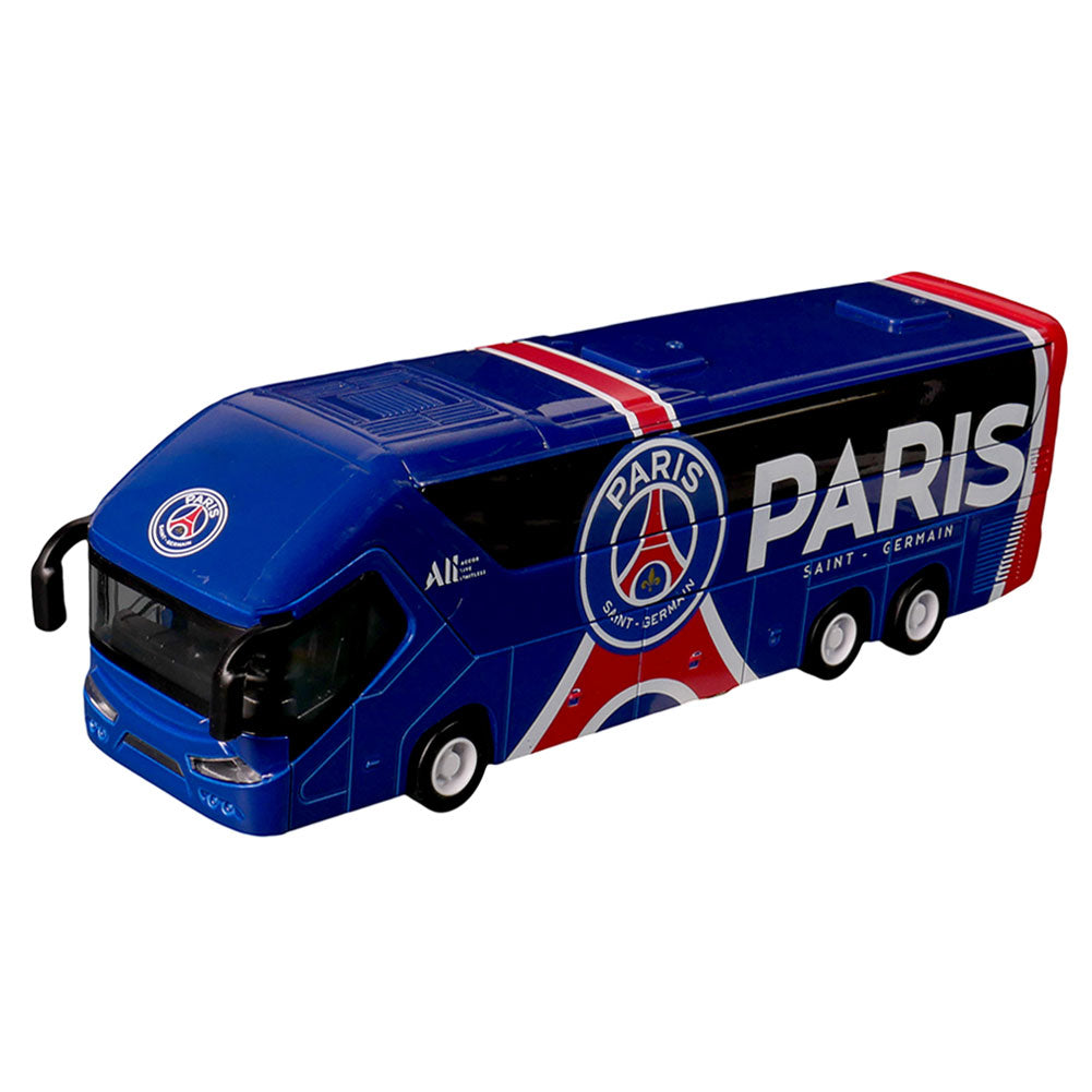 Paris Saint Germain FC Diecast Team Bus - Buy General at GiftMasters.co.uk
