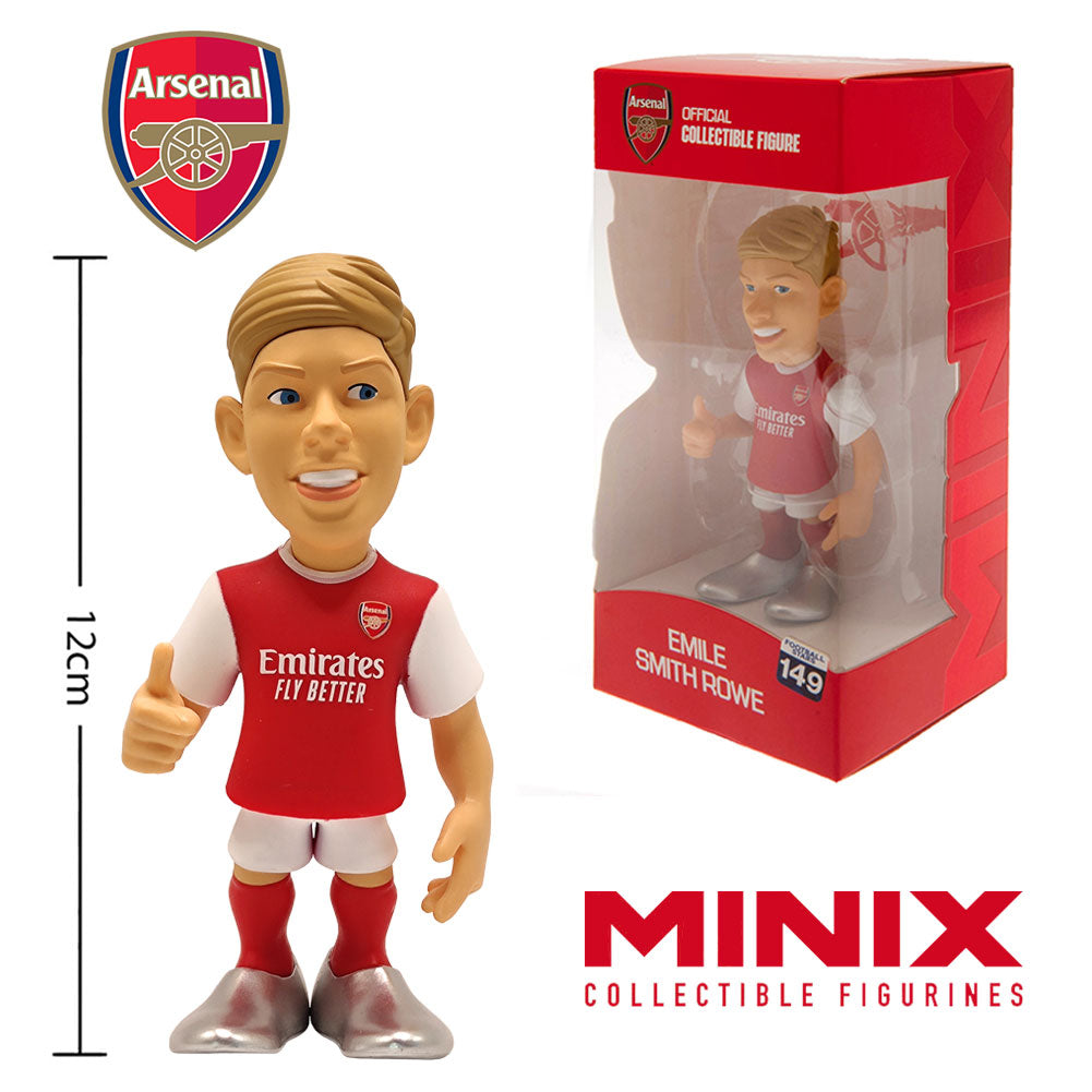 Arsenal FC MINIX Figure 12cm Smith Rowe - GiftMasters.co.uk