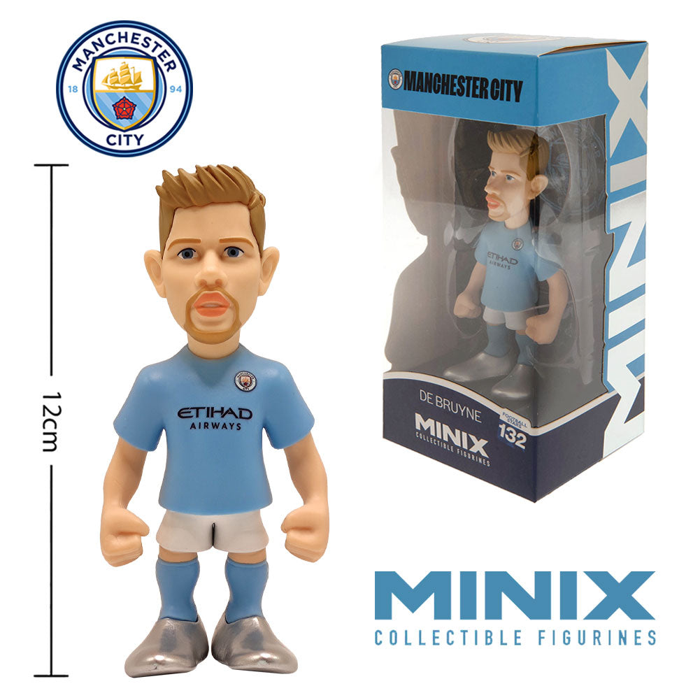 Manchester City FC MINIX Figure 12cm De Bruyne - GiftMasters.co.uk