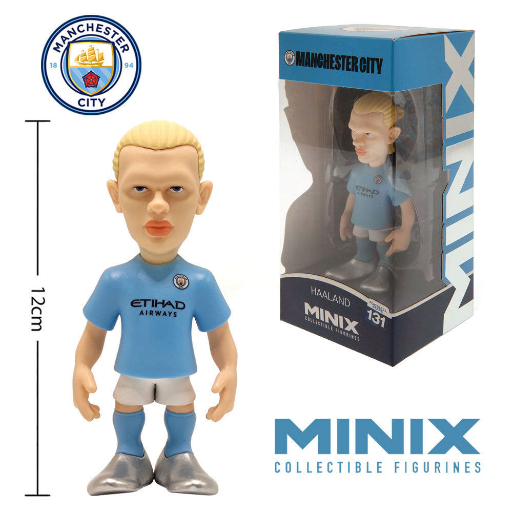 Manchester City FC MINIX Figure 12cm Haaland - GiftMasters.co.uk