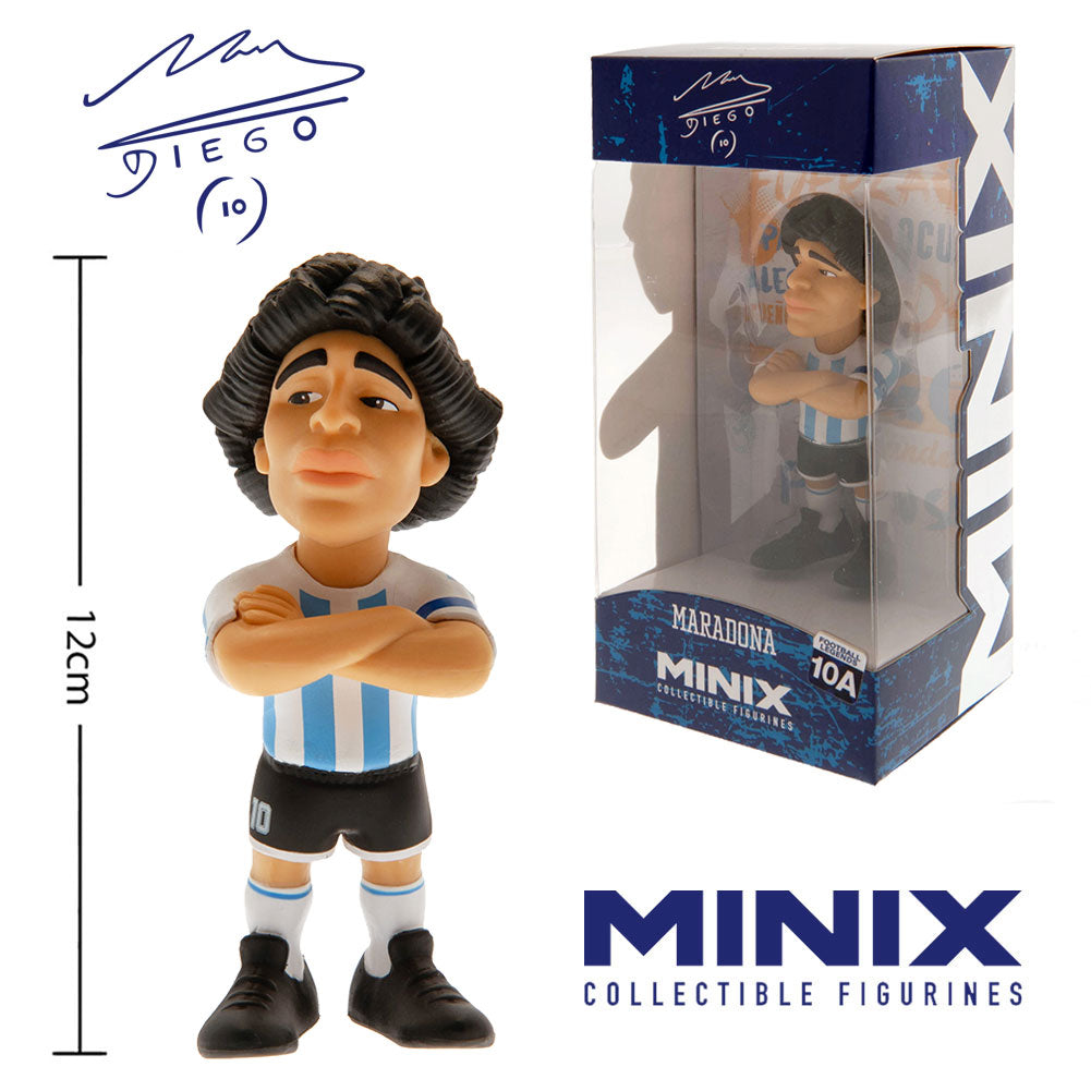 Maradona MINIX Figure 12cm Argentina - GiftMasters.co.uk