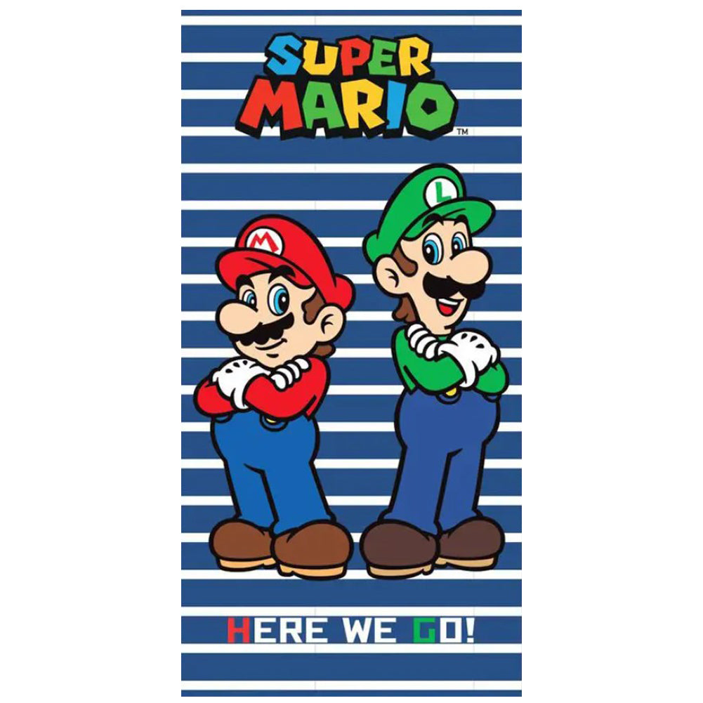 Super Mario Towel - Buy Towels at GiftMasters.co.uk