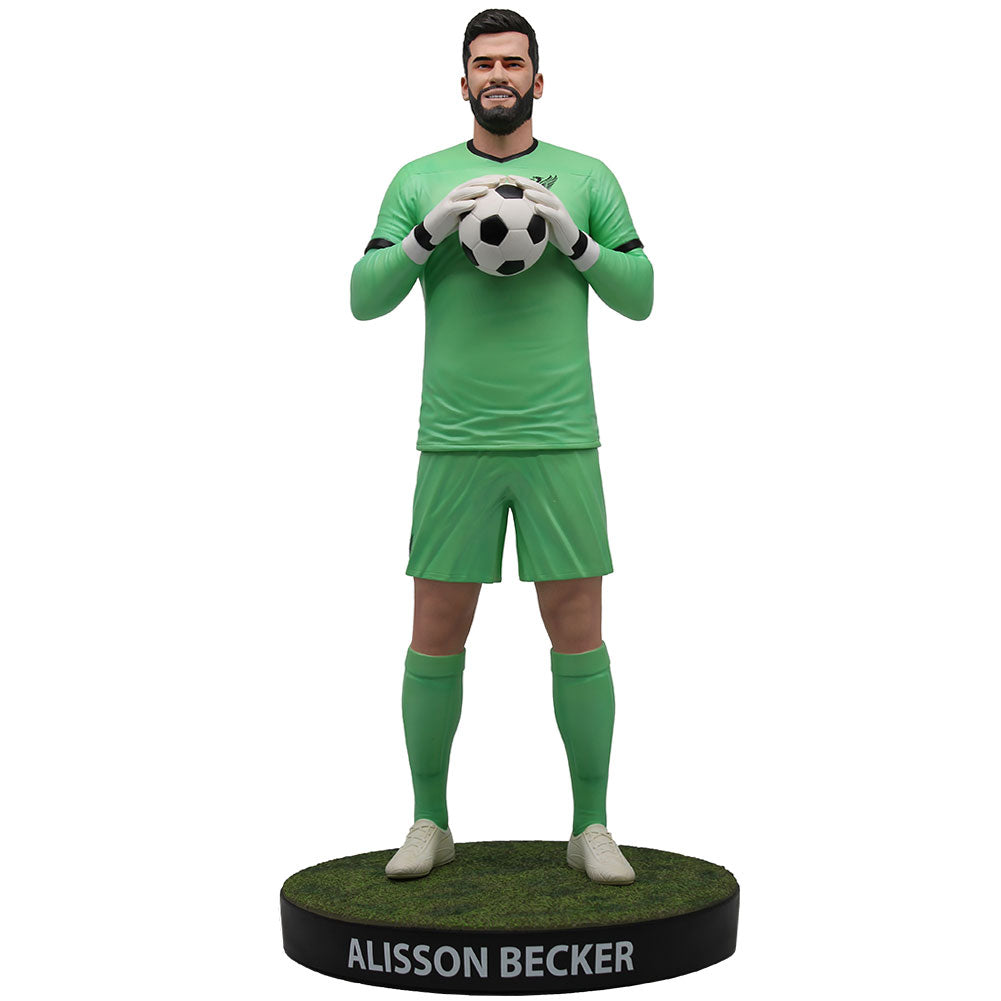 Liverpool FC Football's Finest Alisson Becker Premium 60cm Statue - Buy Memorabilia at GiftMasters.co.uk