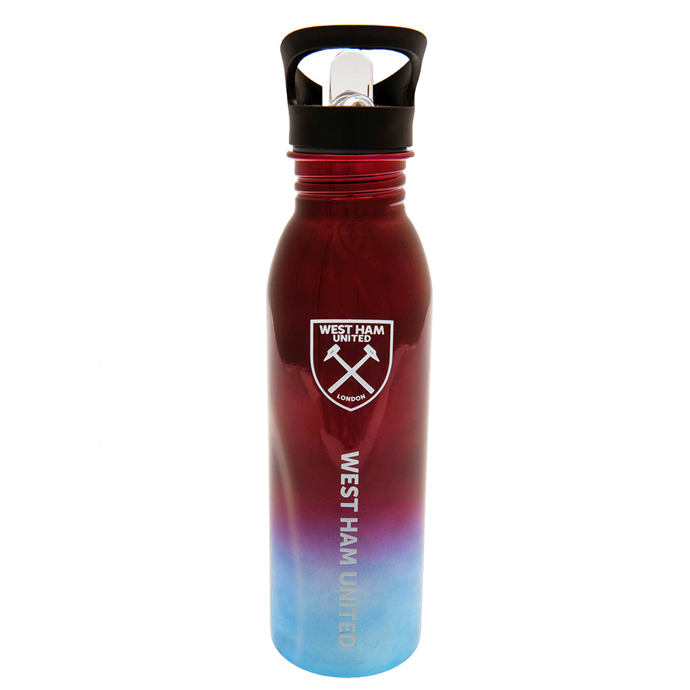 West Ham United FC UV Metallic Drinks Bottle - Buy Sports Bottles at GiftMasters.co.uk