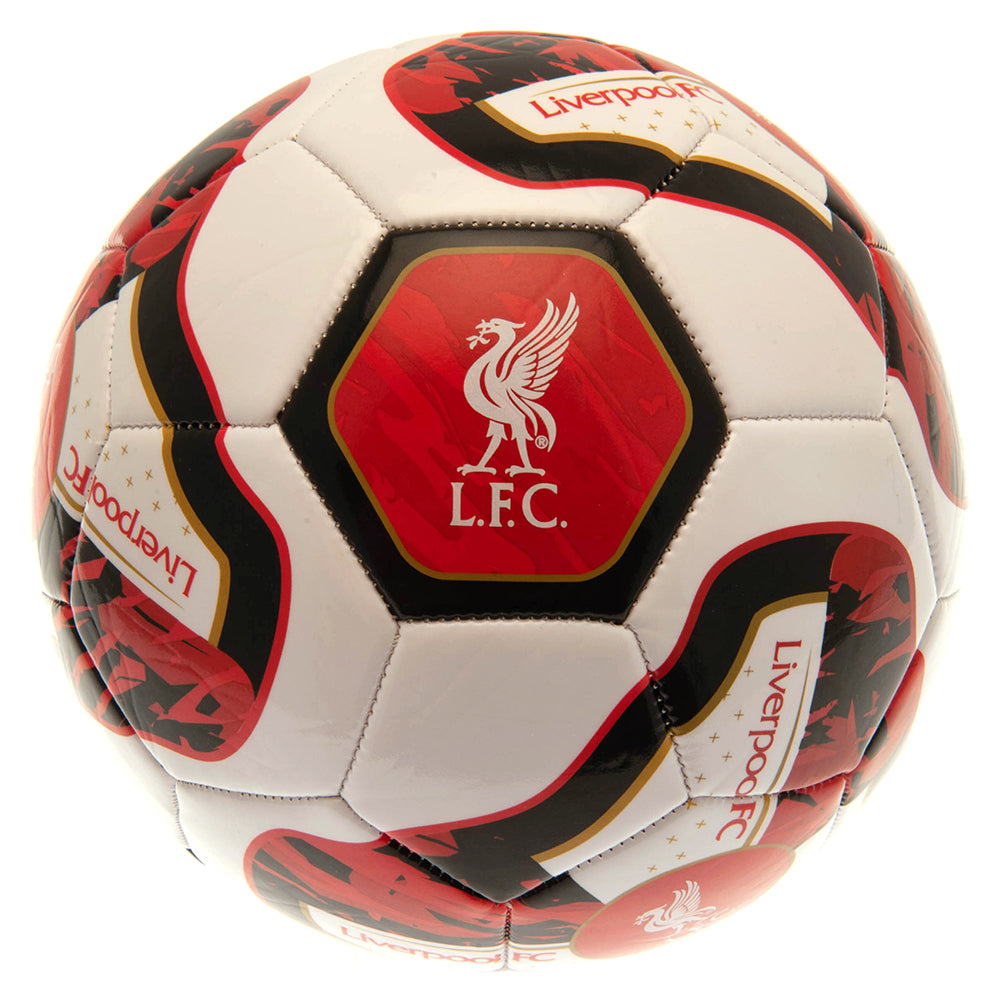 Liverpool FC Tracer Football - Buy Footballs Size 5 at GiftMasters.co.uk