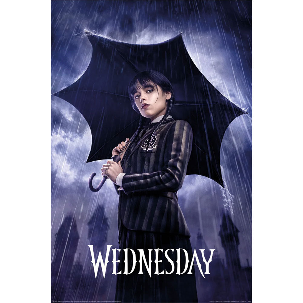 Wednesday Poster Downpour 246 - Buy Posters at GiftMasters.co.uk
