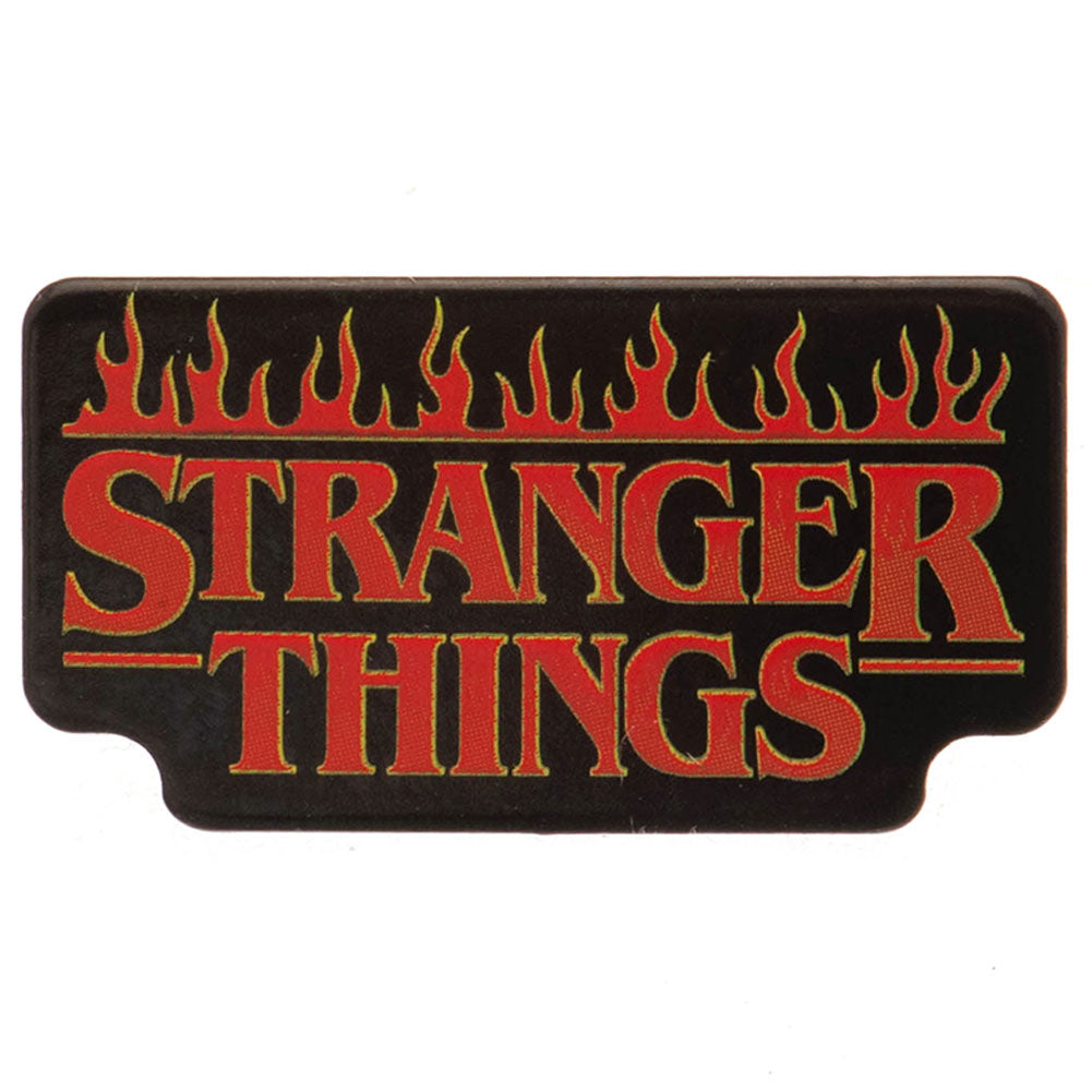 Stranger Things Logo Pin Badge - Buy  at GiftMasters.co.uk