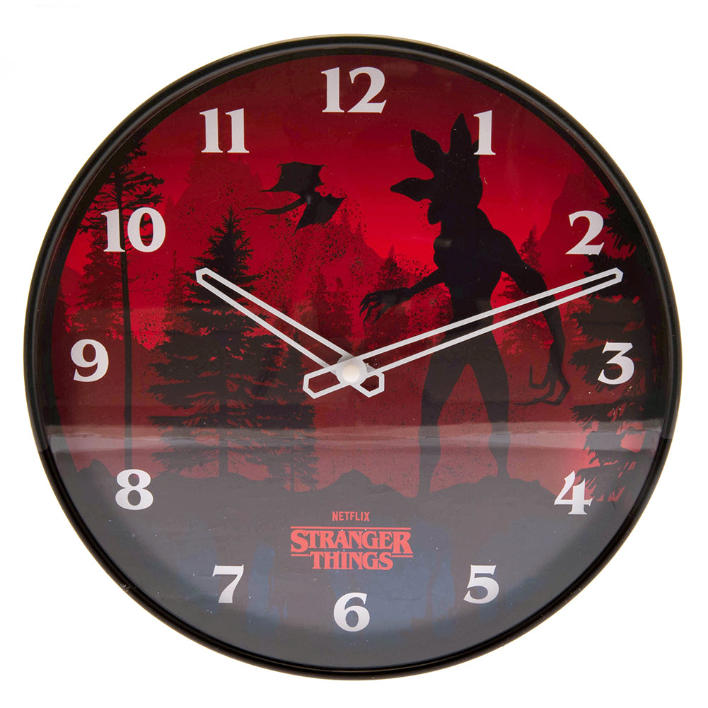 Stranger Things Wall Clock - Buy Clocks at GiftMasters.co.uk