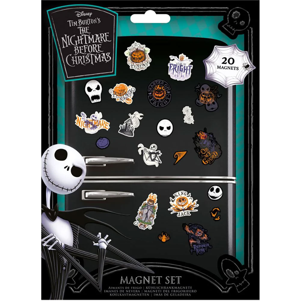 The Nightmare Before Christmas Fridge Magnet Set - Buy Home Accessories at GiftMasters.co.uk