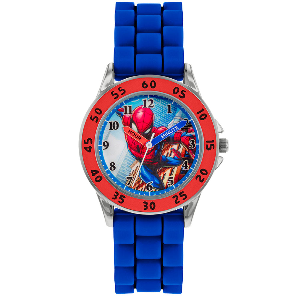 Spider-Man Web Sling Junior Time Teacher Watch - Buy Watches at GiftMasters.co.uk