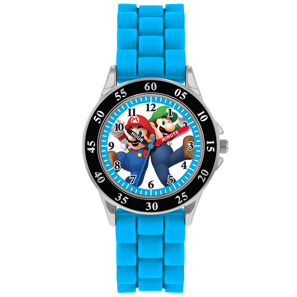 Super Mario Junior Time Teacher Watch - Buy Watches at GiftMasters.co.uk