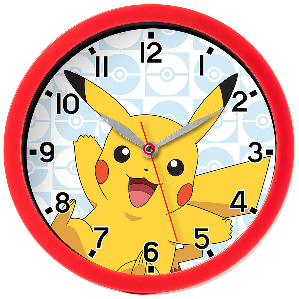 Pokemon Wall Clock - Buy Clocks at GiftMasters.co.uk