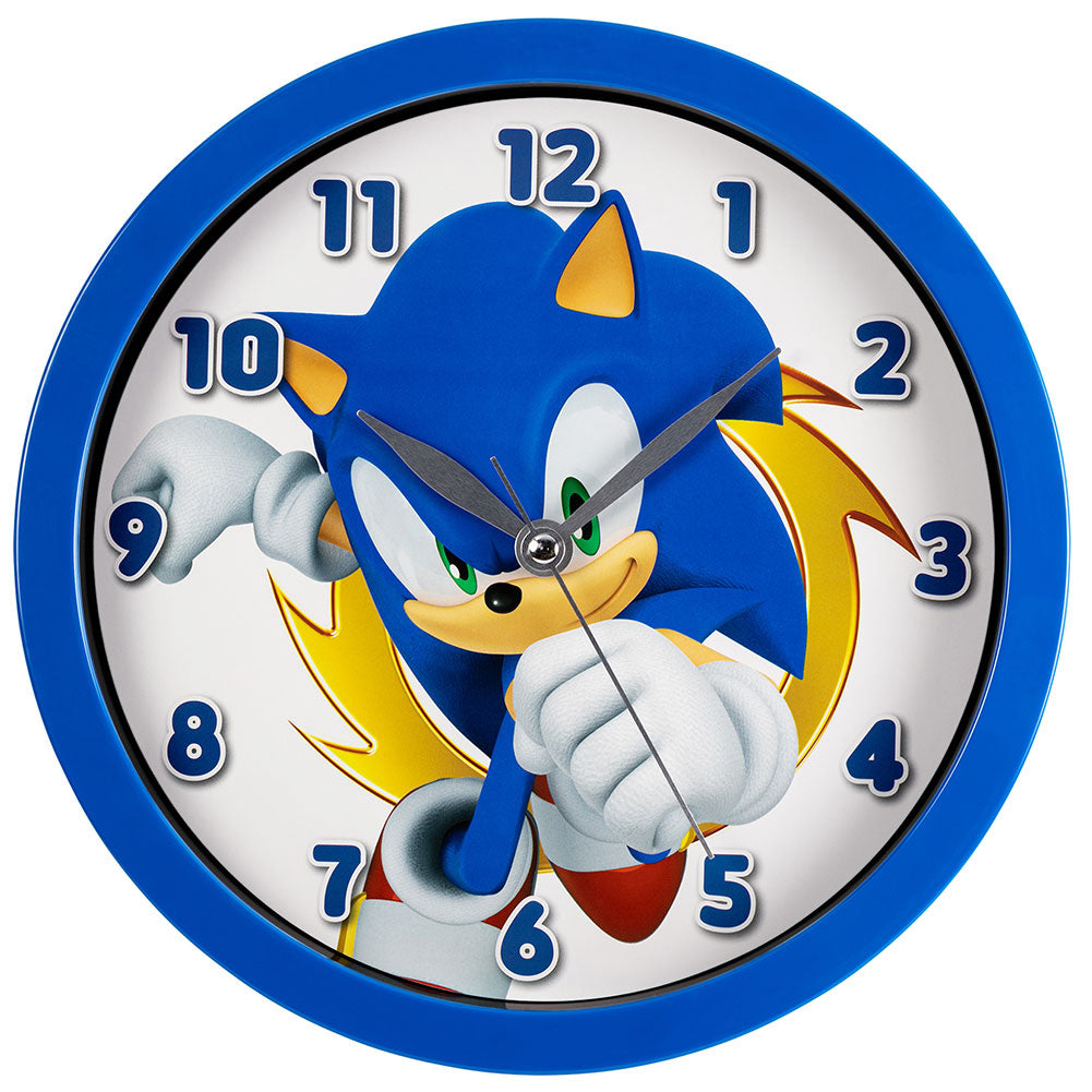 Sonic The Hedgehog Wall Clock - Buy Clocks at GiftMasters.co.uk