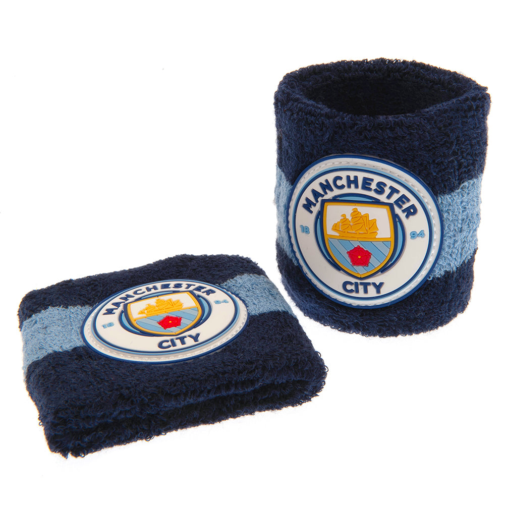 Manchester City FC Wristbands - Buy  at GiftMasters.co.uk