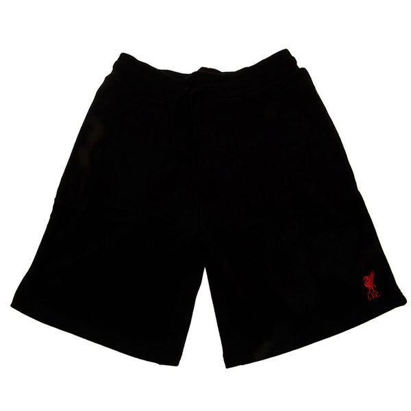 Liverpool FC Sweat Shorts Black