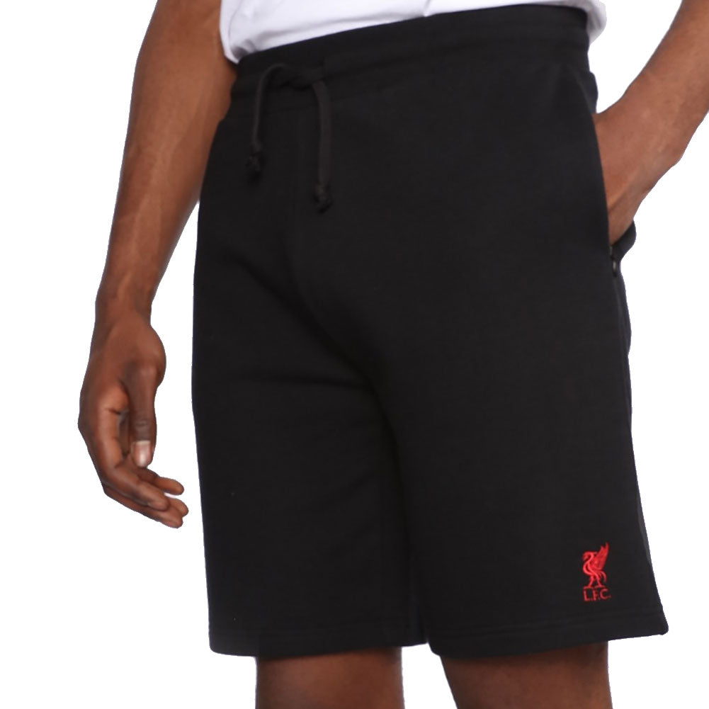 Liverpool FC Sweat Shorts Black - Buy Shorts at GiftMasters.co.uk